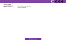 Tablet Screenshot of kathrineswitzer.com